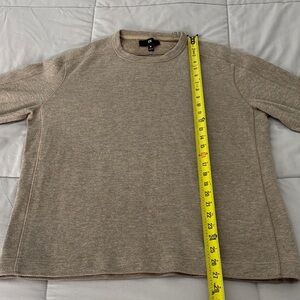 Banana Republic Men's Tan Crewneck Sweater